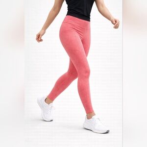 ACX Active High Waist Coral Leggings – Size M – Side Pockets